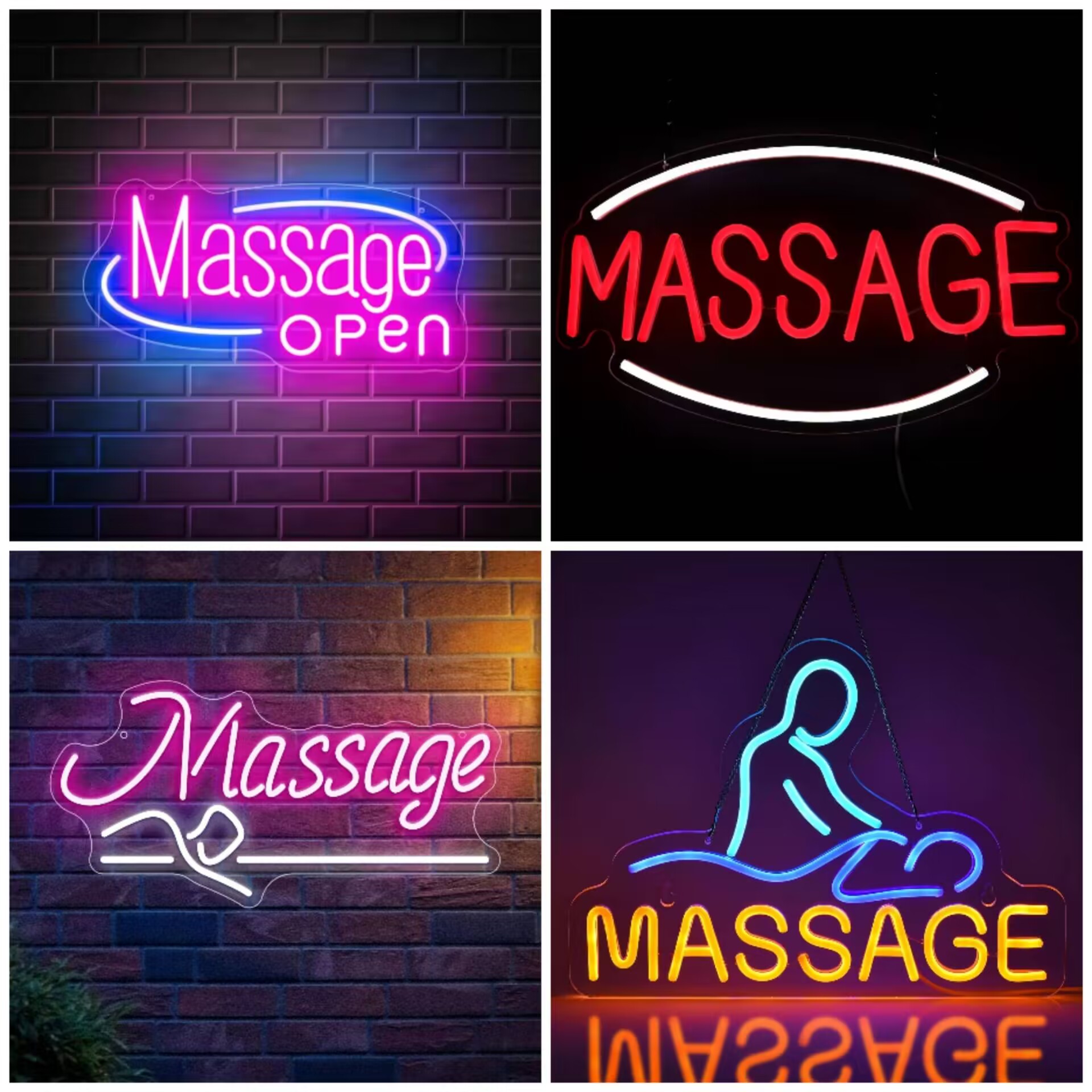 Massage Spa Open LED Neon Sign - Spa And Wellness Hotel บทวิจารณ์และราคา