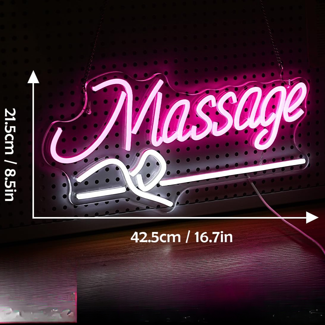 Massage Spa Open LED Neon Sign - Spa And Wellness Hotel บทวิจารณ์และราคา