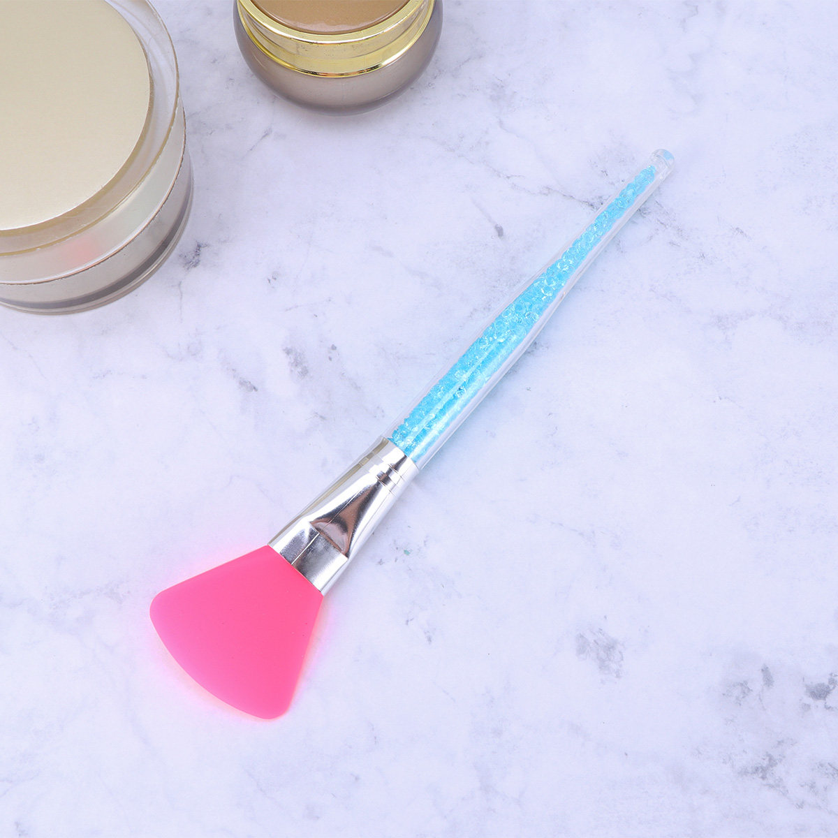 Silicone Face Mask Brush Blue  - Face Mask Silicone บทวิจารณ์และราคา