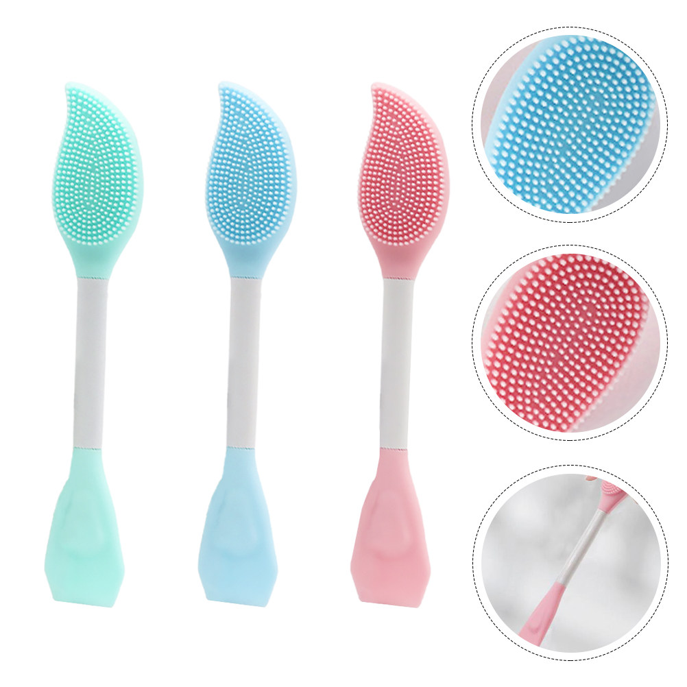 3Pcs Silicone Face Mask Brush  - Face Mask Silicone บทวิจารณ์และราคา