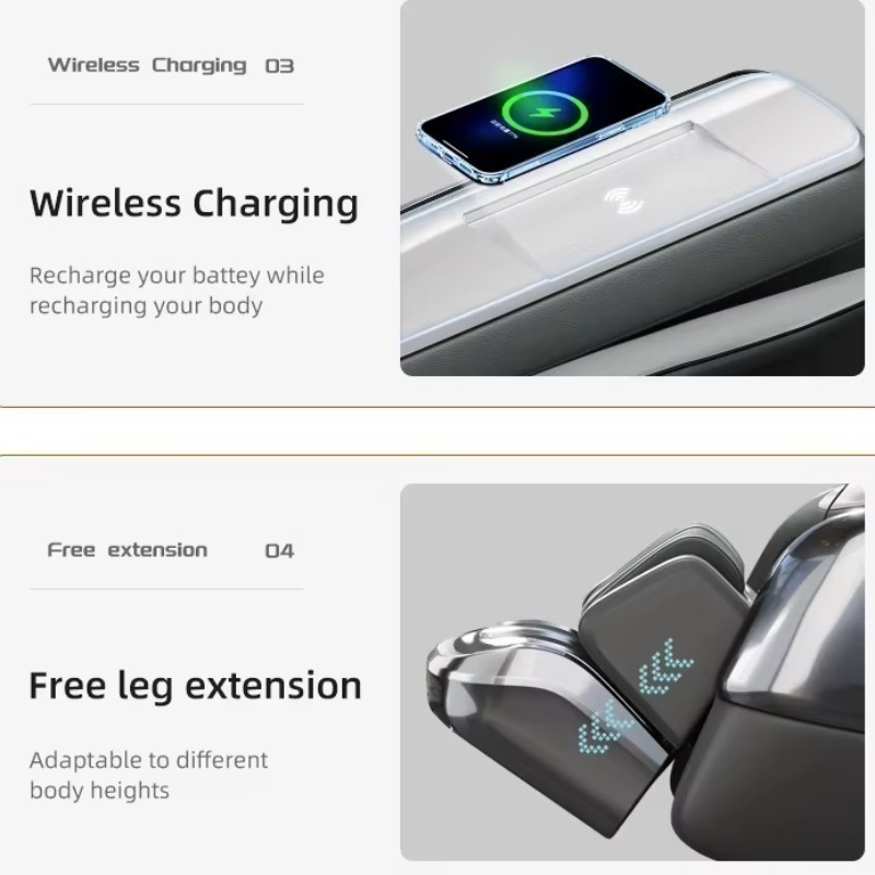 Luxury Full Body Massage Chair - Spa Wellness Luxury บทวิจารณ์และราคา