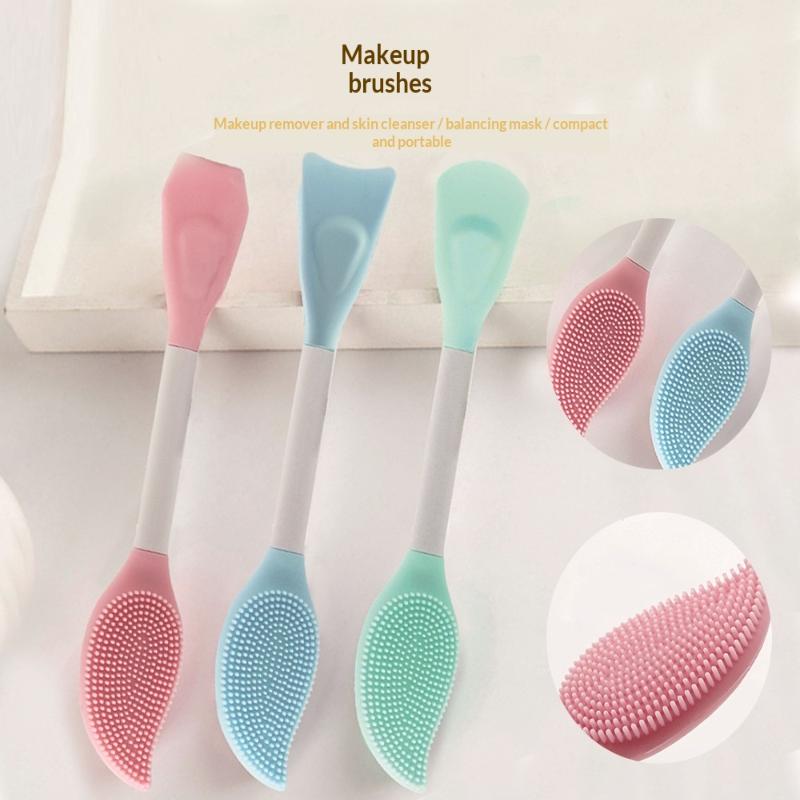 Double Head Facial Mask Brush  - Face Mask Silicone บทวิจารณ์และราคา