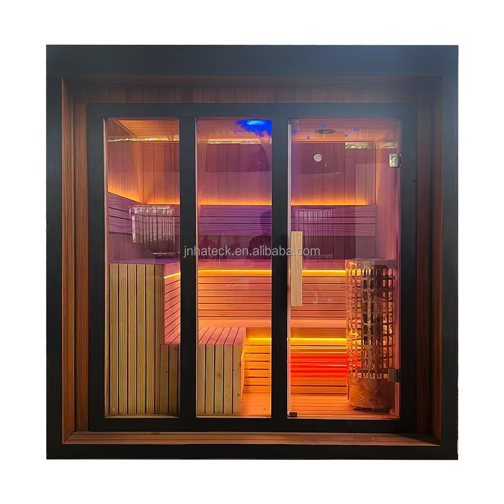 Solid Wood Sauna Room, Customi - Spa Wellness Luxury บทวิจารณ์และราคา