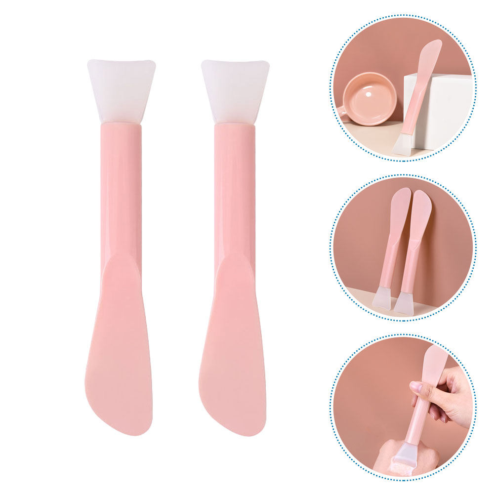 2Pcs Silicone Brush Mud Facial - Face Mask Silicone บทวิจารณ์และราคา
