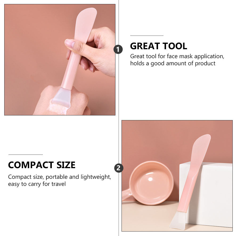 2Pcs Silicone Brush Mud Facial - Face Mask Silicone บทวิจารณ์และราคา