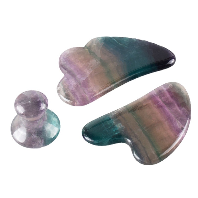 Natural Jade Massager Fluorite - Spa Wellness Nature บทวิจารณ์และราคา