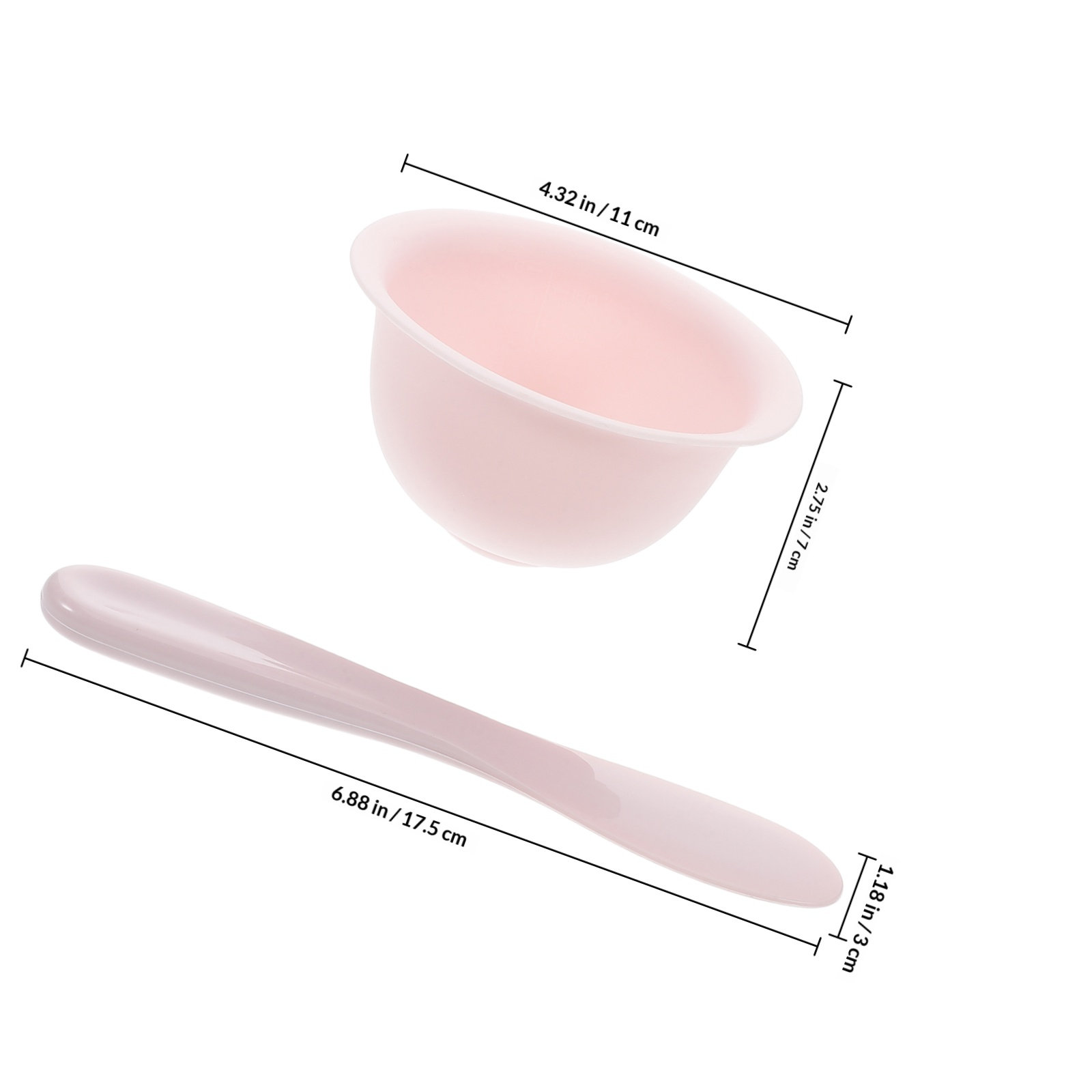 1Set Silicone Face Mask Bowl a - Face Mask Silicone บทวิจารณ์และราคา
