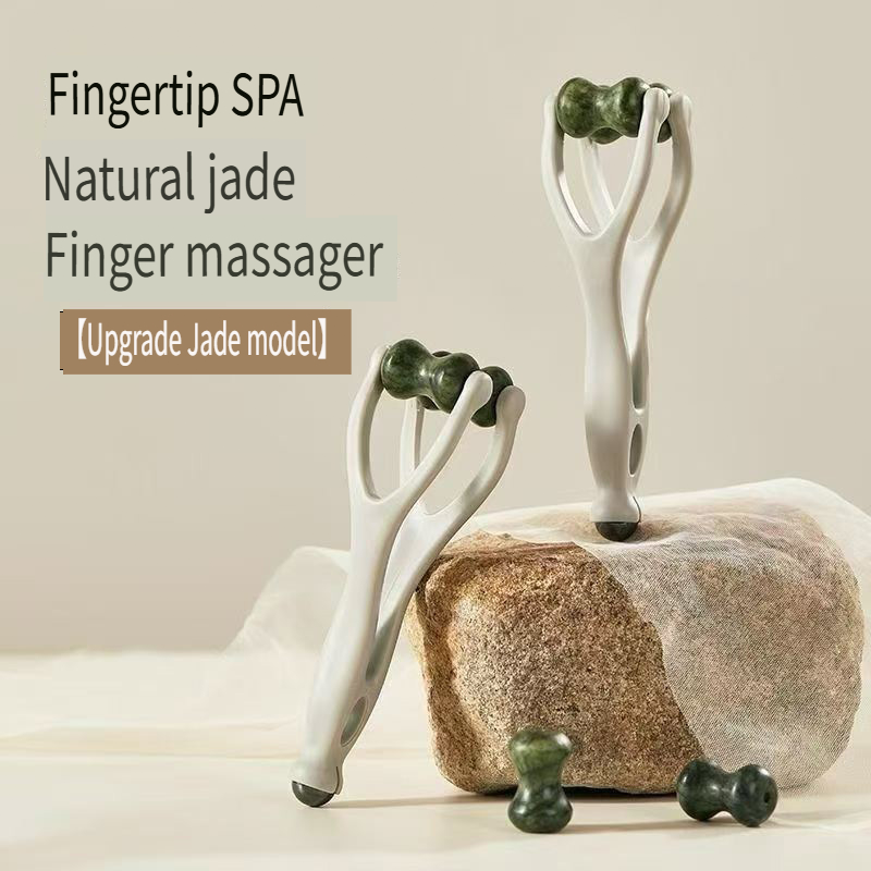 1pc Natural Jade Finger Massag - Spa Wellness Nature บทวิจารณ์และราคา