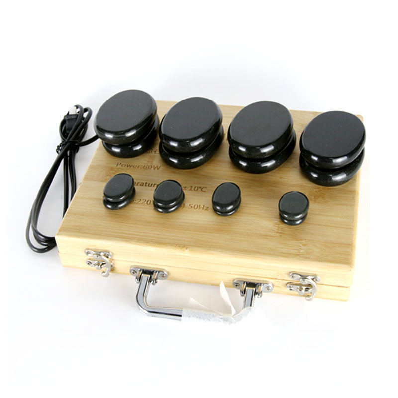 Hot Basalt Stone Massage Kit – - Spa Wellness Nature บทวิจารณ์และราคา