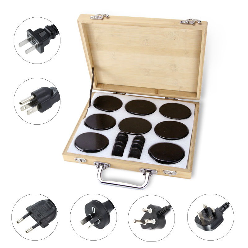 Hot Basalt Stone Massage Kit – - Spa Wellness Nature บทวิจารณ์และราคา